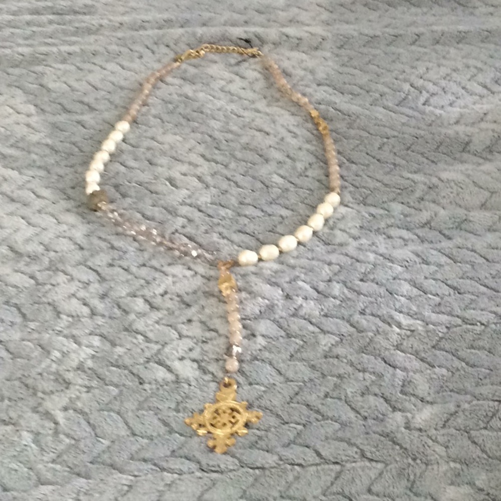 CHICOS NECKLACE...34 INCHES FROM END TO END